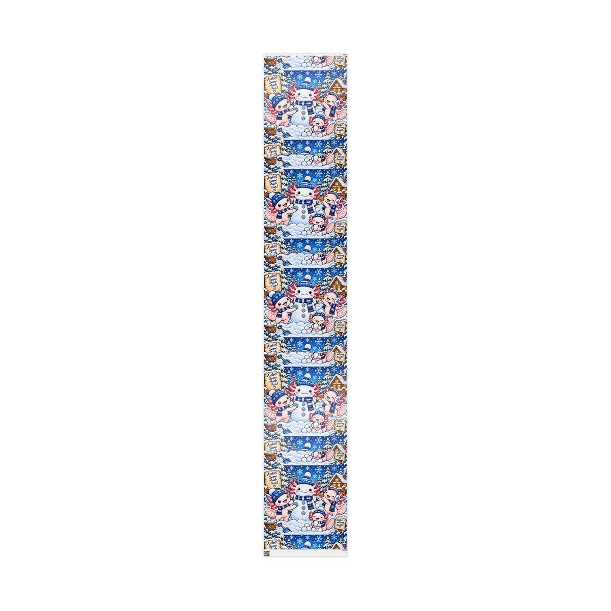 Axolotl Snow Much Fun! Winter Wrapping Paper