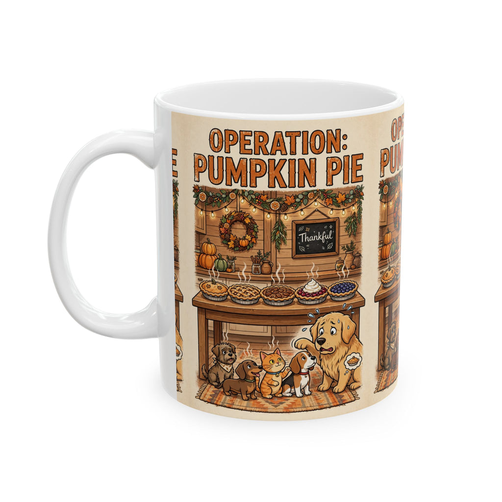 Operation Pumpkin Pie Ceramic Mug