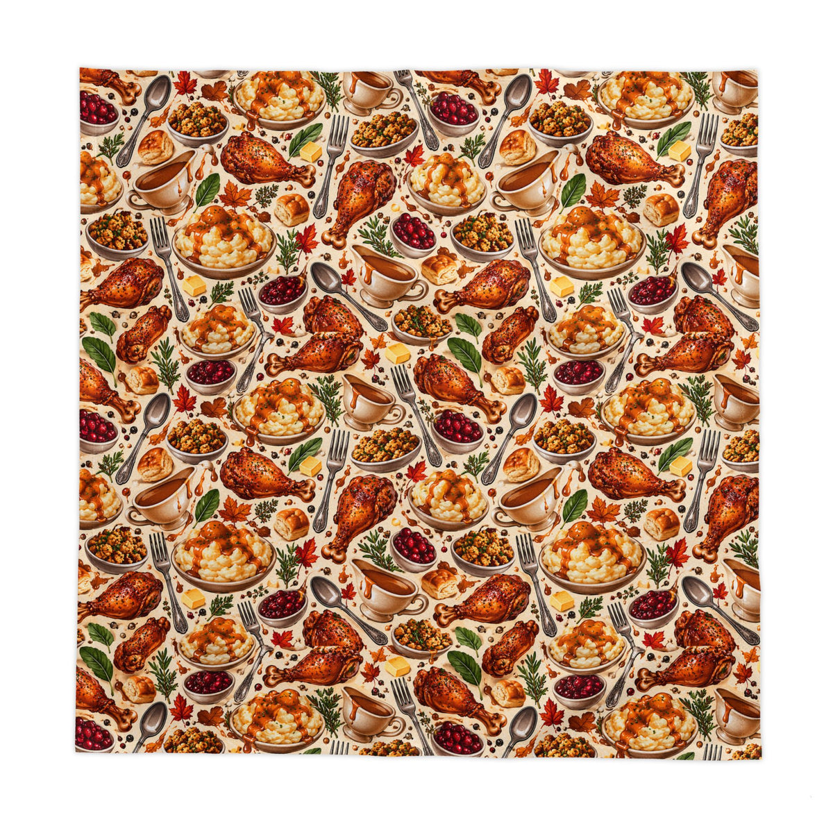Thanksgiving Feast Tablecloth – ChaoticThreads