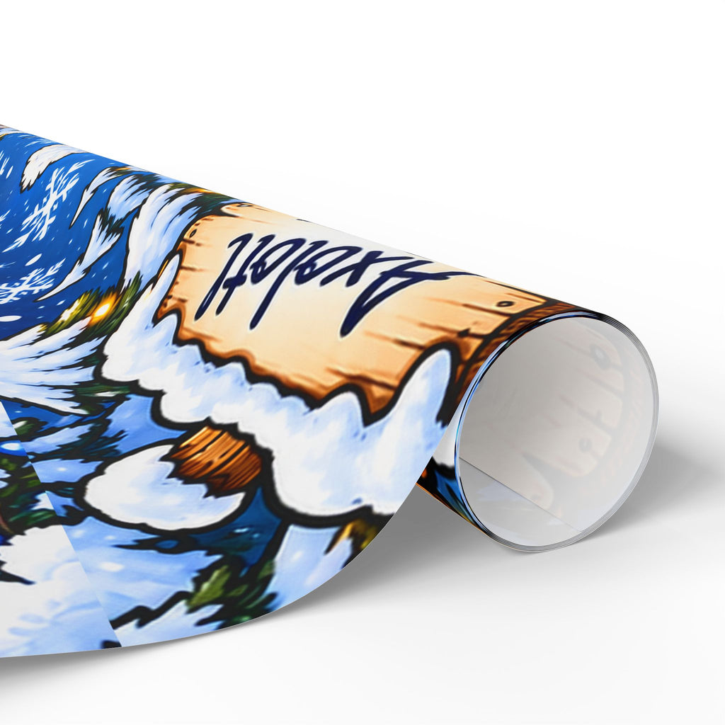 Axolotl Snow Much Fun! Winter Wrapping Paper