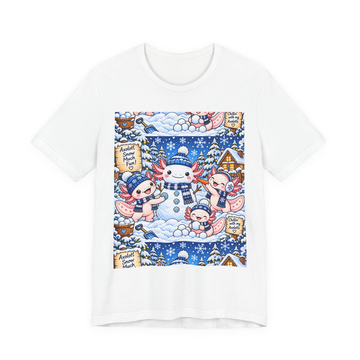 Festive Snowman Family Christmas Jersey Tee