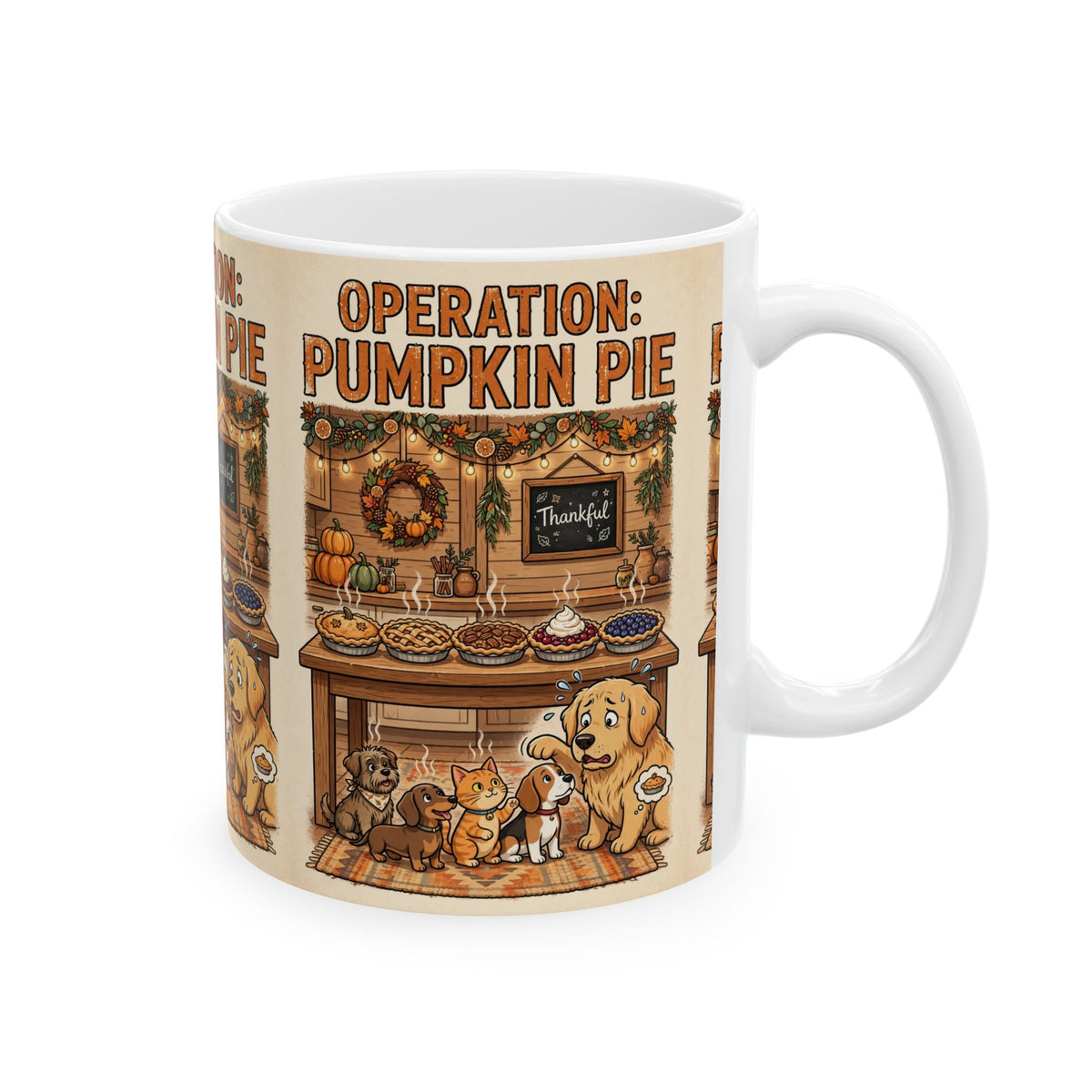 Operation Pumpkin Pie Ceramic Mug