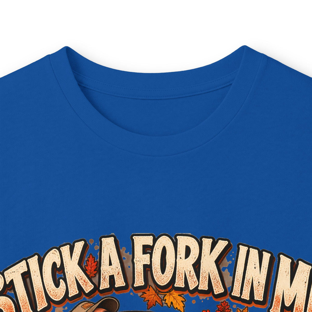 Stick a Fork in Me I’m Done Funny Foodie Long Sleeve Tee