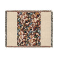 Festive Santa Claus Woven Blanket
