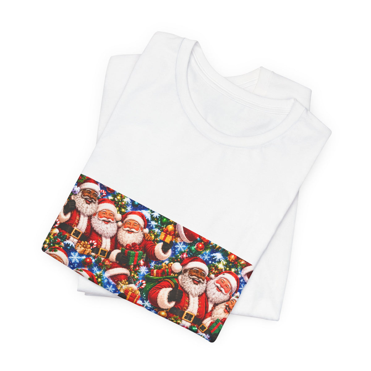 Christmas Santa Collage T-Shirt