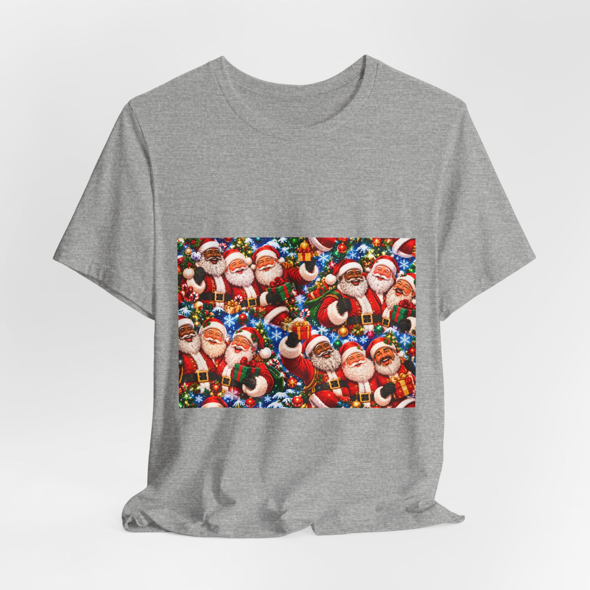 Christmas Santa Collage T-Shirt