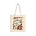 Santa’s Workshop Email Chain Canvas Tote Bag