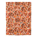 Thanksgiving Turkey Baby Pattern Swaddle Blanket