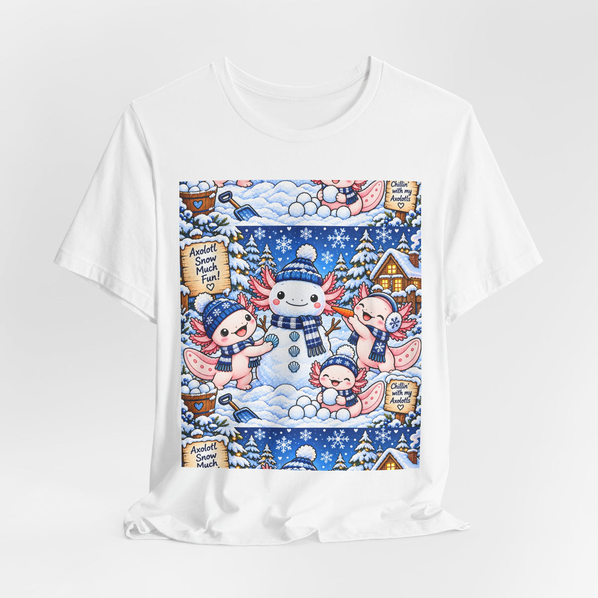 Festive Snowman Family Christmas Jersey Tee
