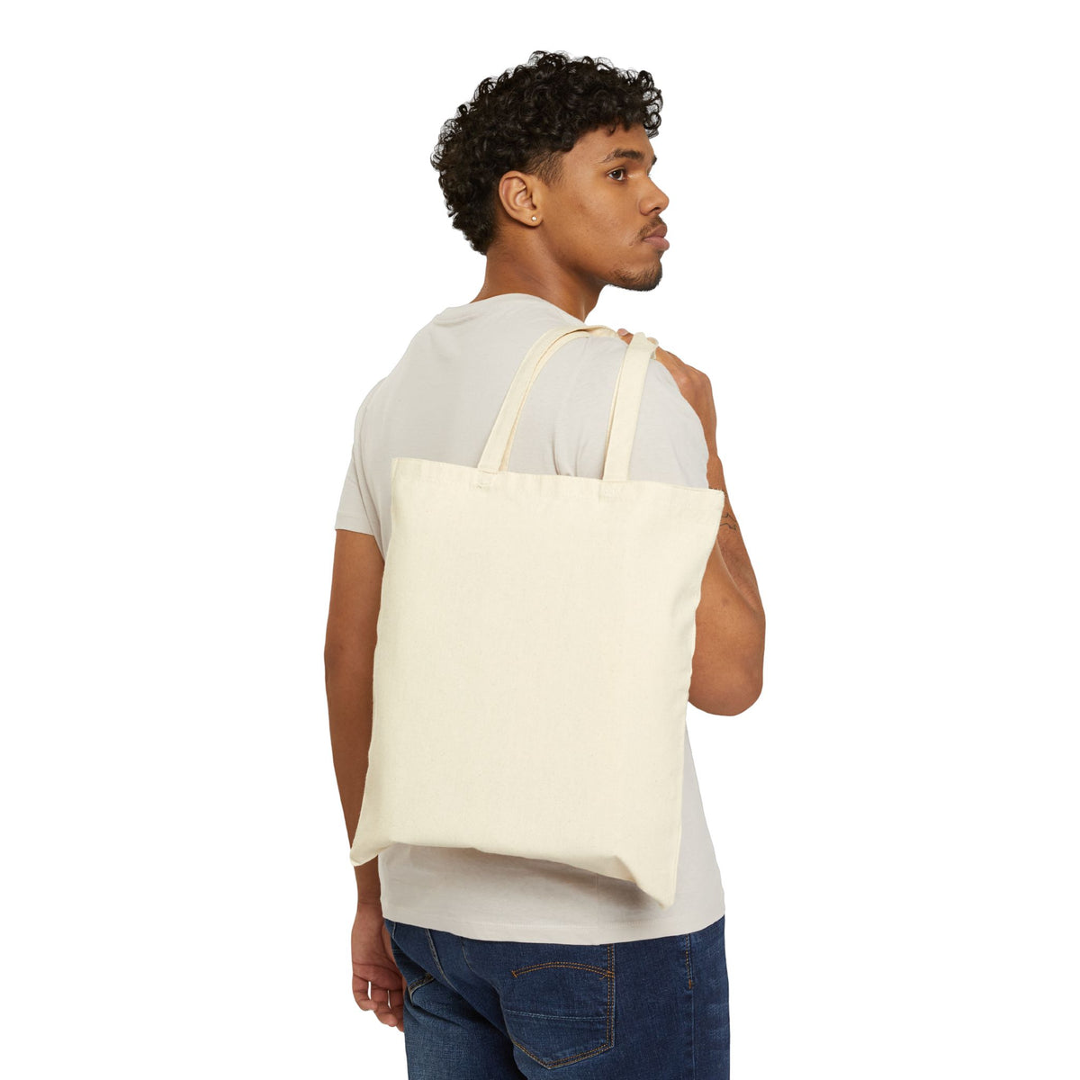 Santa’s Workshop Email Chain Canvas Tote Bag