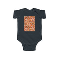 Thanksgiving Turkey Baby Pattern Infant Bodysuit