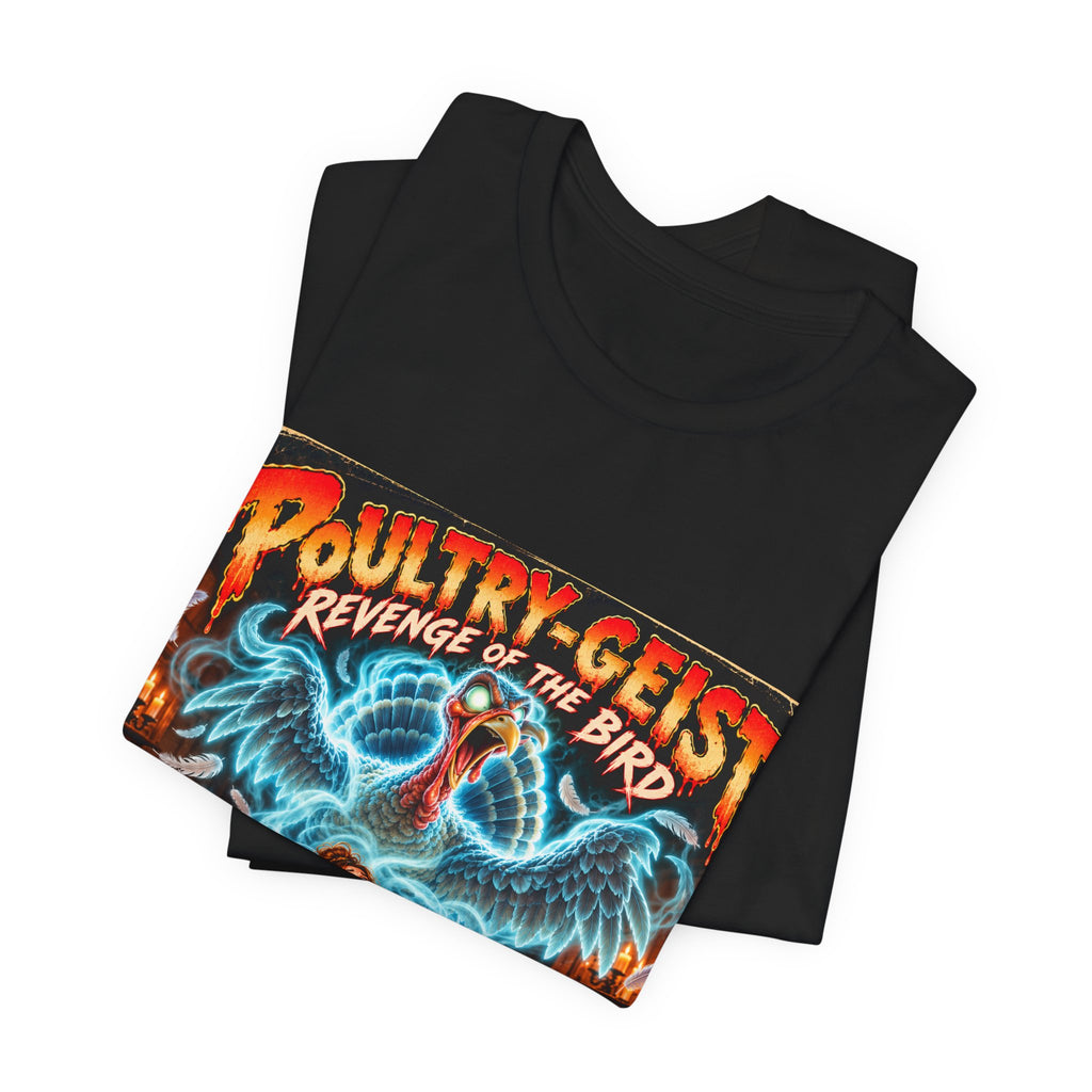 Poultry-Geist: Revenge of the Bird Thanksgiving Movie Poster Tee