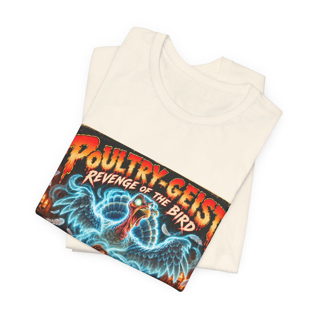 Poultry-Geist: Revenge of the Bird Thanksgiving Movie Poster Tee