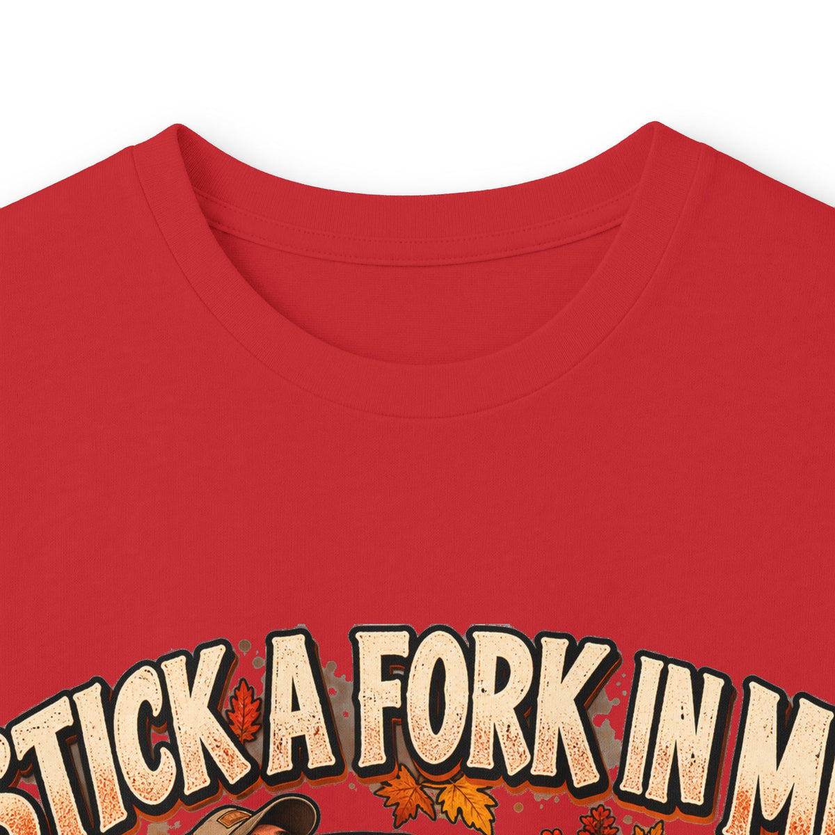 Stick a Fork in Me I’m Done Funny Foodie Long Sleeve Tee