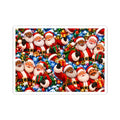 Festive Santa Claus Christmas Kiss-Cut Sticker