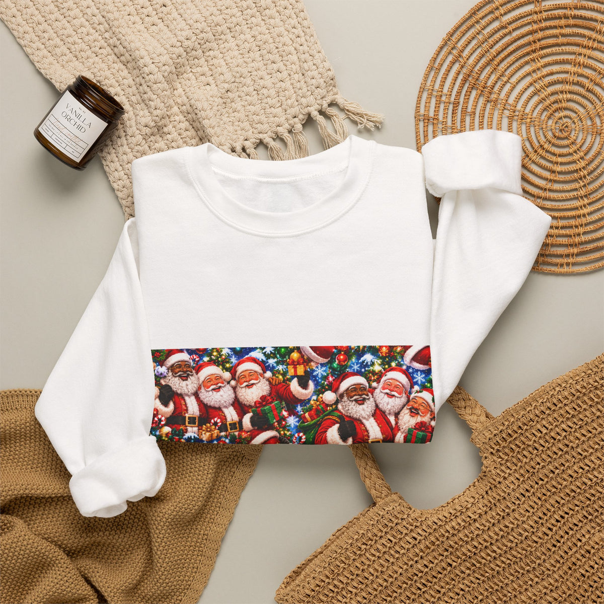 Christmas Santa Claus Crewneck Sweatshirt