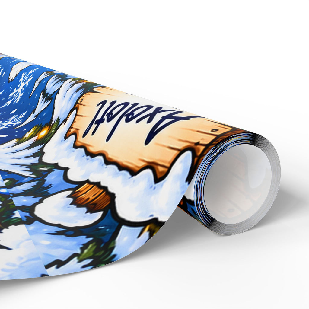 Axolotl Snow Much Fun! Winter Wrapping Paper