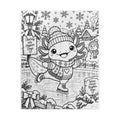 Winter Skating Axolotl Holiday Puzzle