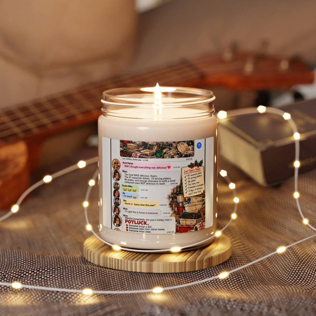 Potluck Gathering Scented Soy Candle