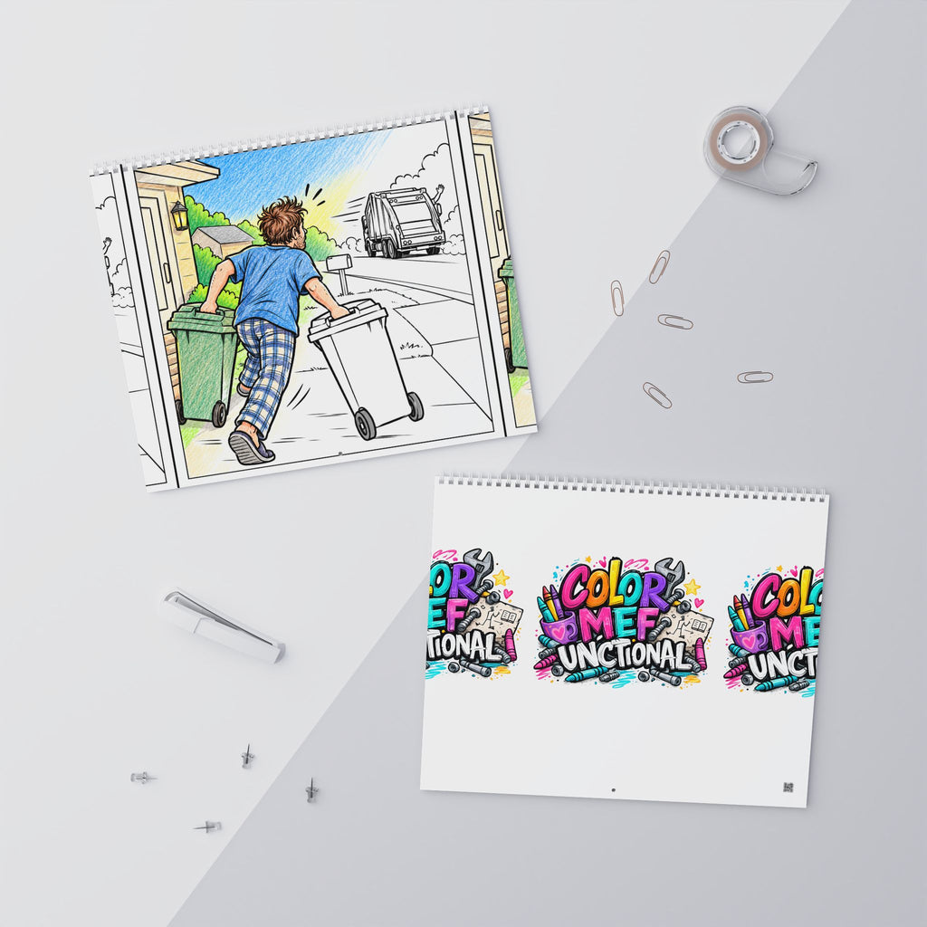 2027 Wall Calendar – Funny Everyday Life Illustrations