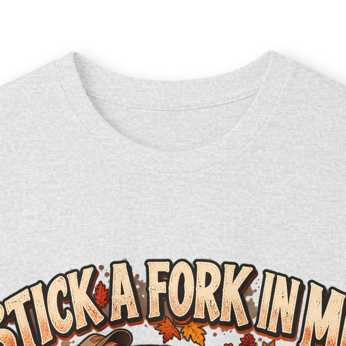 Stick a Fork in Me I’m Done Funny Foodie Long Sleeve Tee