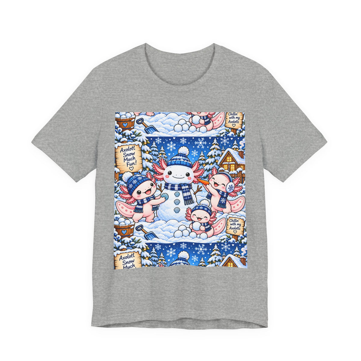 Festive Snowman Family Christmas Jersey Tee