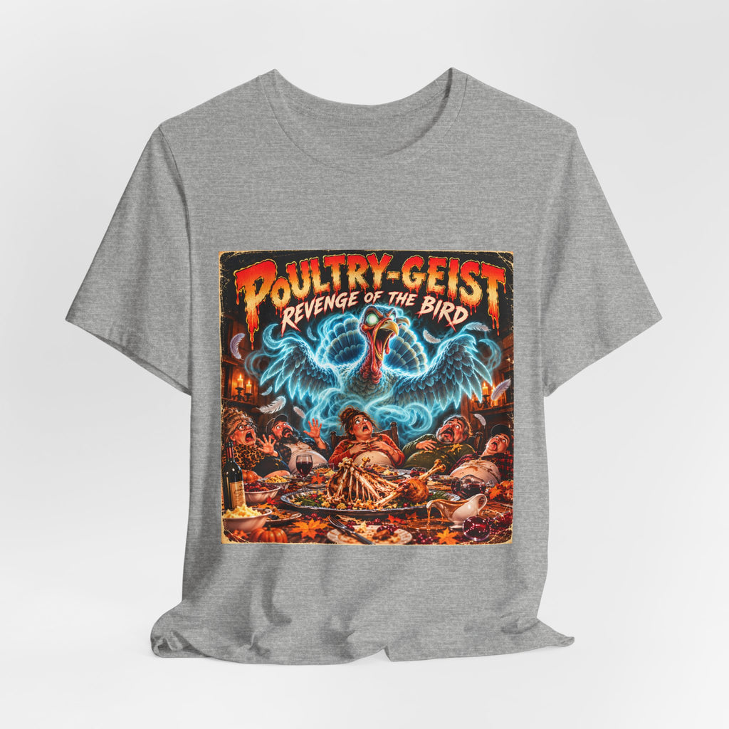 Poultry-Geist: Revenge of the Bird Thanksgiving Movie Poster Tee