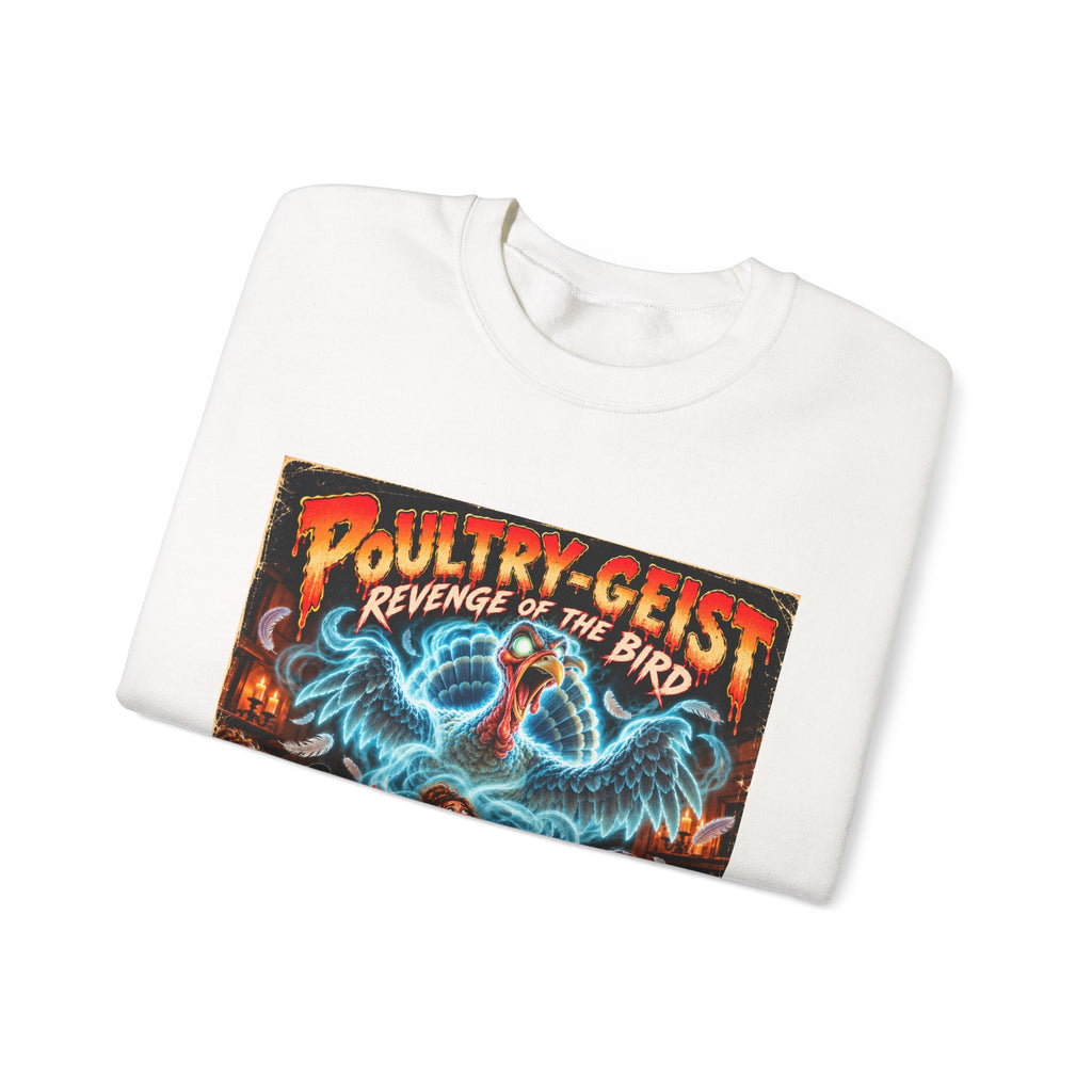 Poultry-Geist: Revenge of the Bird Thanksgiving Crewneck Sweatshirt