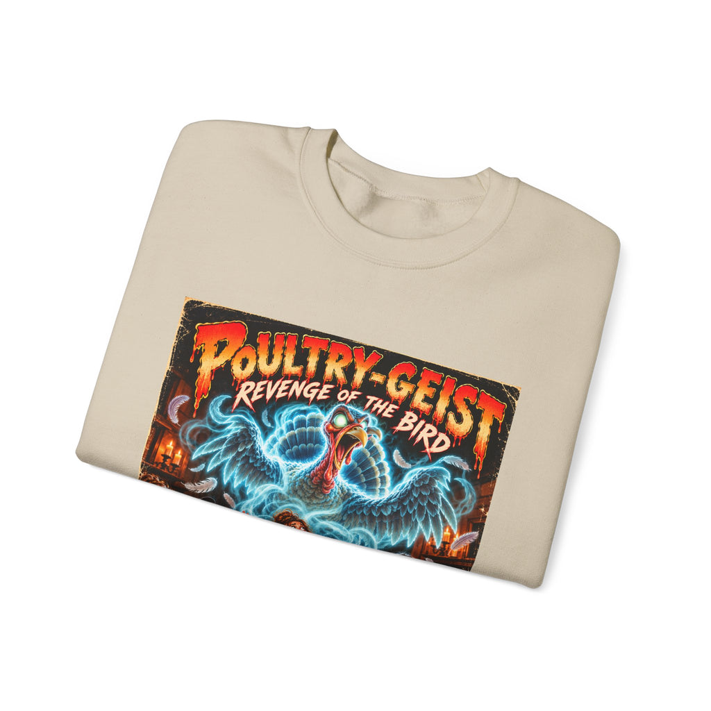Poultry-Geist: Revenge of the Bird Thanksgiving Crewneck Sweatshirt