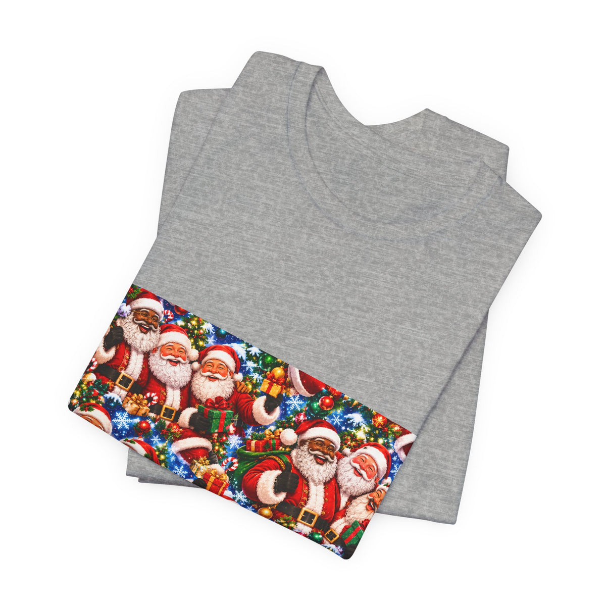 Christmas Santa Collage T-Shirt