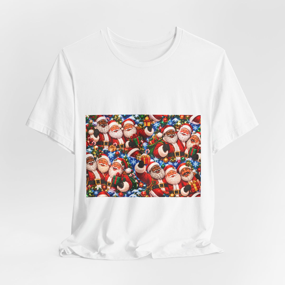 Christmas Santa Collage T-Shirt