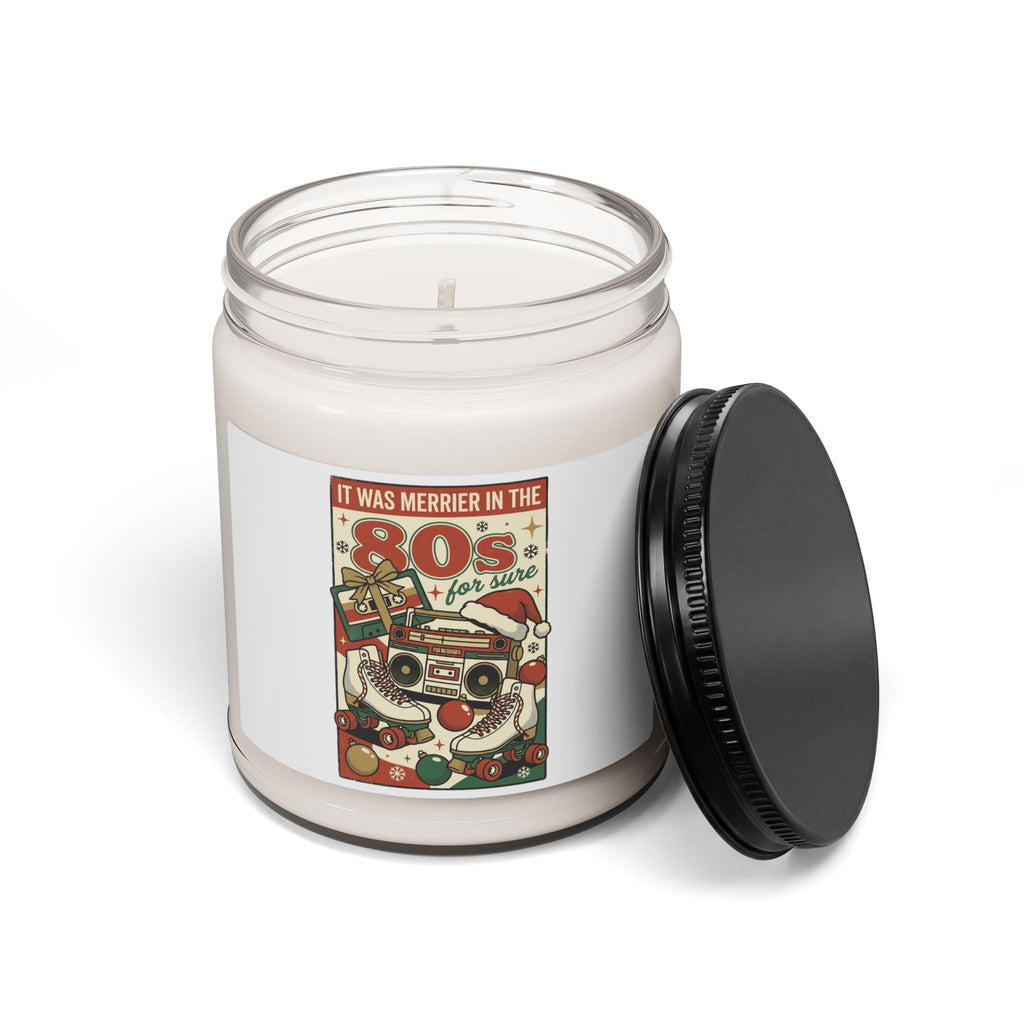 80s Christmas Retro Scented Soy Candle