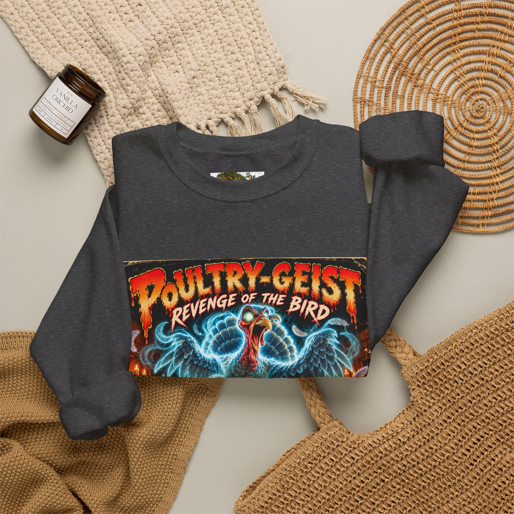 Poultry-Geist: Revenge of the Bird Thanksgiving Graphic Sweatshirt