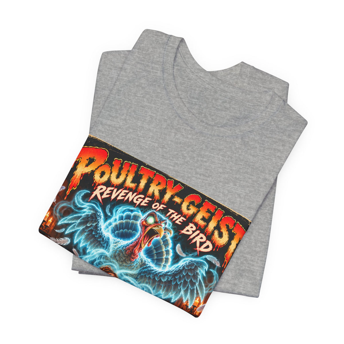 Poultry-Geist: Revenge of the Bird Thanksgiving Movie Poster Tee