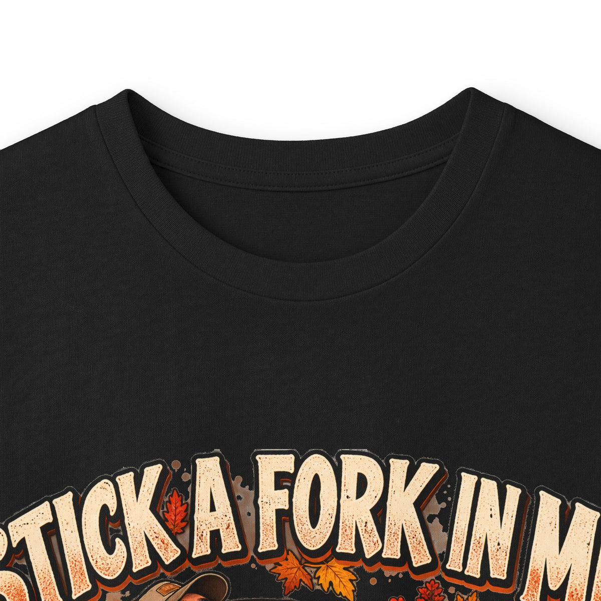 Stick a Fork in Me I’m Done Funny Foodie Long Sleeve Tee